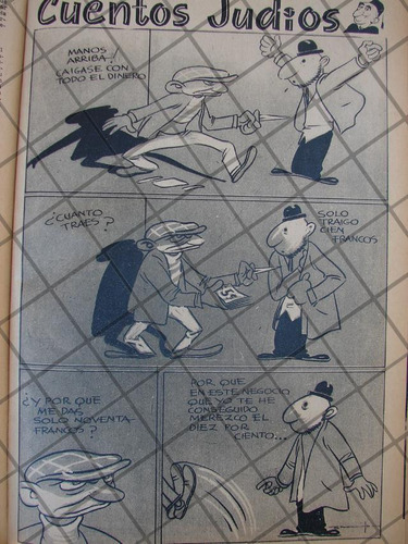 Tira Comica Antigua. 1939 Cuentos Judios /angel Zamarripa 7