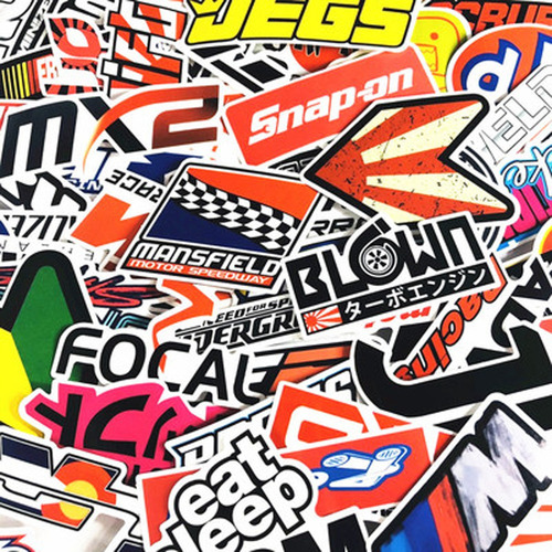 300 Adhesivos Trend Jdm Pvc Impermeable Pegatinas