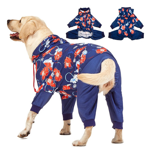 Lovinpet Pijamas De Razas De Perros Grandes, Ropa Para El Cu