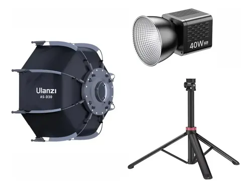 Kit Luz De Vídeo Led Portátil Ulanzi L023 40w As-d30 Mt-79