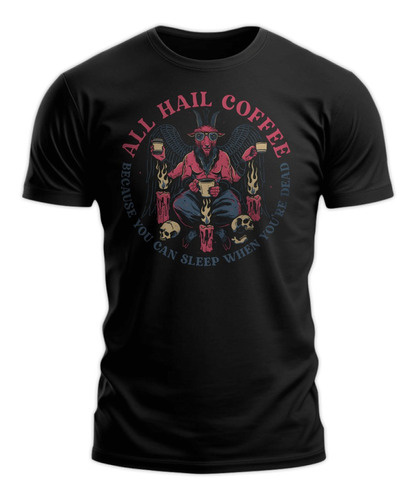 Polera Gustore De All Hail Coffee