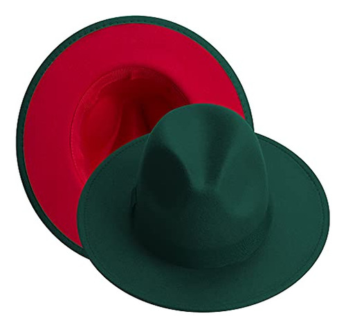 Kujuha Sombreros Fedora Para Hombre/mujer Sombreros Fedora D
