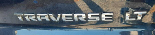 Letras (traverse) De Tapa Trasera De Chevrolet Traverse 2009