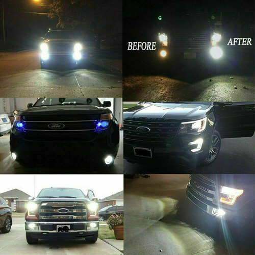 Para Bmw Serie 3 E46 1998-2005, 4 Bombillas Led H7 Para Faro