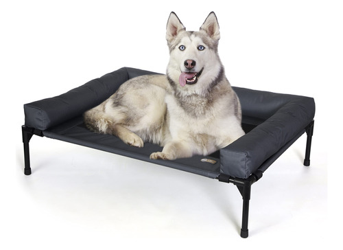 K&h Pet Products Bolster - Cama Elevada Para Perros Para Int