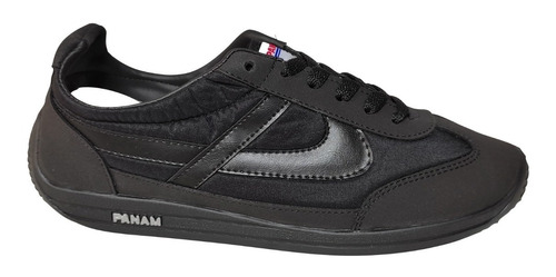 Tenis Panam Clasico Negro  - Original - 