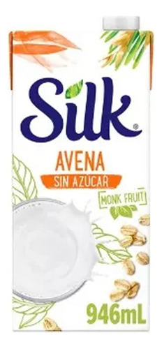 Silk Avena Monk Fruit Pack Con 6 Piezas De 946 Ml C/u