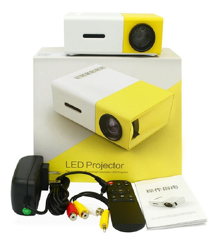 Imagen 3 de 3 de Mini Proyector Led Lcd 80 Pulgadas Full Hd