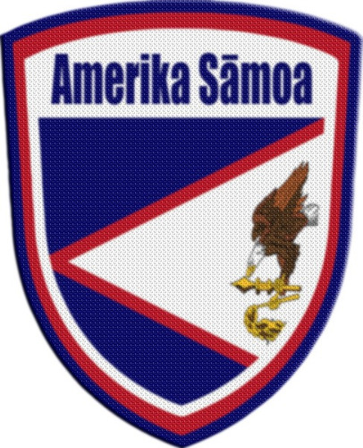 Parche Termoadhesivo Escudo Samoa Americana