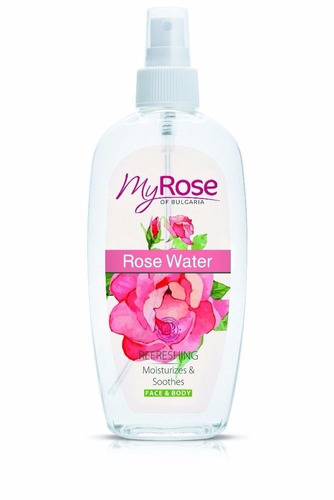 Agua De Rosas 100% Natural Rosa Damascena De Bulgaria 220ml