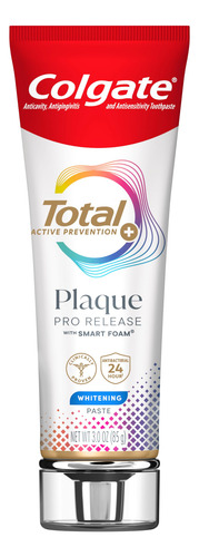 Pasta De Dientes Colgate Total Plaque Pro Release Whitening