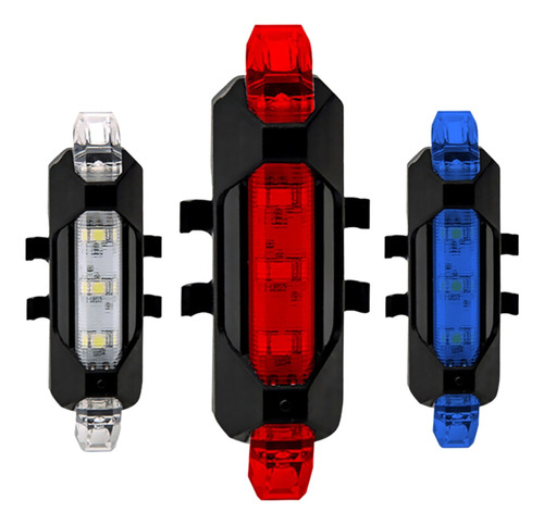 Luces Led Recargables Para Bicicleta