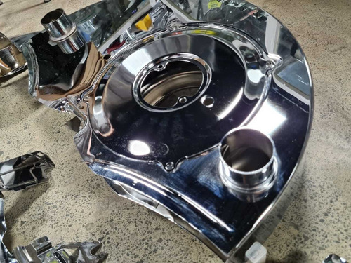 Kit De Tolvas Cromadas C/ductos Calefaccion Vw 1600