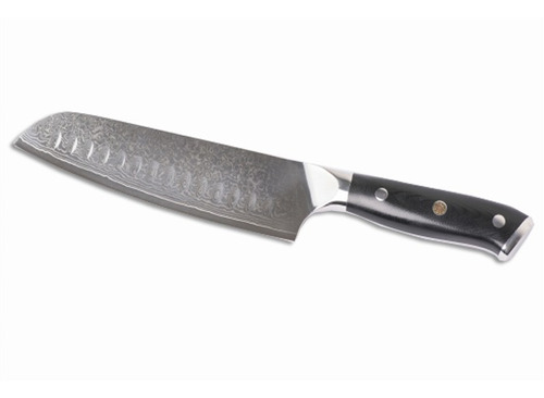 Cuchillo Shuntuo Ultrafiloso De Chef 30cm Acero Damasco
