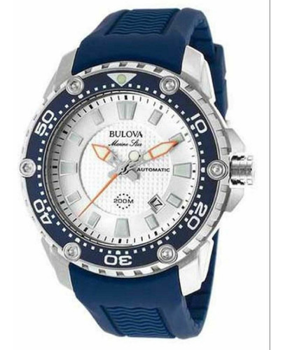 Reloj  Diver Automatico Bulova  200mts Marine Star Con Envio