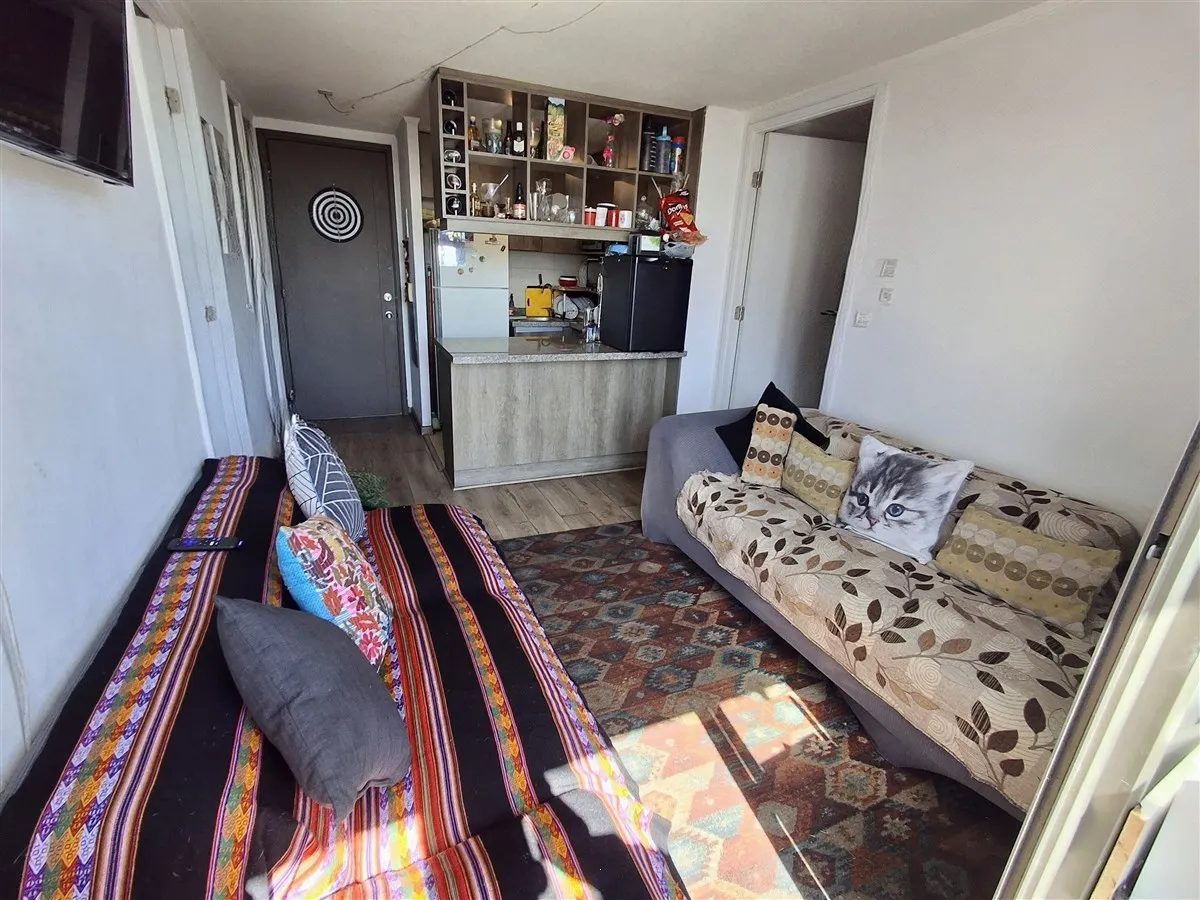 Imagen 2 de 20 de Departamento En Venta De 2 Dorm. En Estación Central
