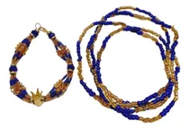 Comprar Ochosi Collar Chaquira Y Pulsera Cristales Chaquira Corona