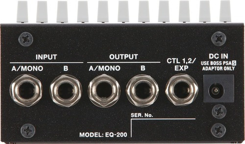 Boss Eq-200 Ecualizador Gráfico De 10 Bandas Con Pantalla