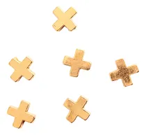 Comprar 40 Cruces Pasantes Dije Cruz Pasantes 1 Cm X 1 Cm