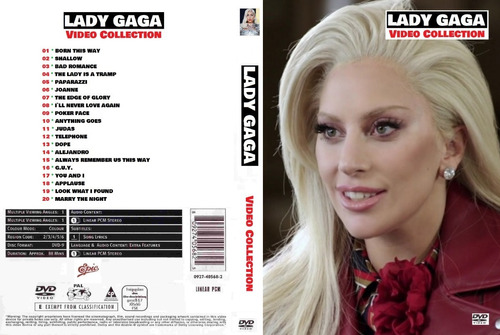 Dvd Lady Gaga - Video Collection
