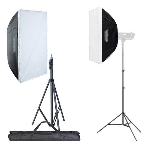Softbox Godox Caja De Luz 60x90cm + Tripie Linco 2.10m