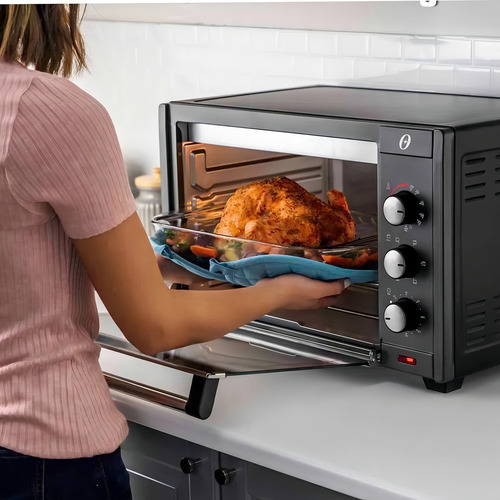 Horno Tostador Oster 45 Ltrs Tssttv0045 Gris Color Negro/gra Negro/grafito