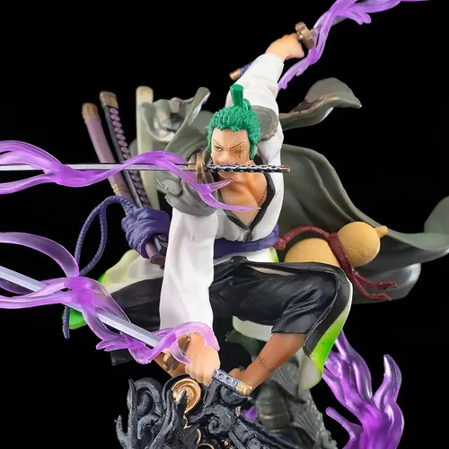 Action Figure One Piece Roronoa Zoro Gk Wano Quimono | MercadoLivre