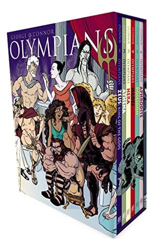 Book : Olympians Boxed Set Books 1-6 Zeus, Athena, Hera,...