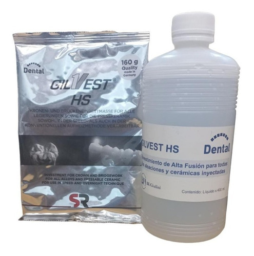 Revestimiento Gilvest Hs X 12 Sobres 160g +liquido 400ml