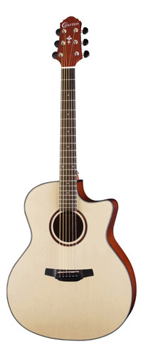 Violão Elétrico Crafter Grand Auditorium Hg250 Ce Natural