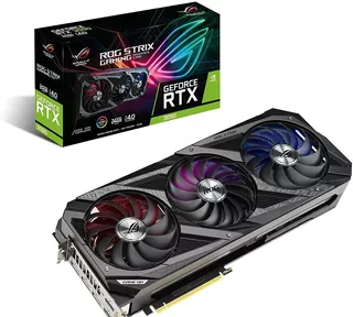 Tarjeta De Video Asus Rog Strix Nvidia Geforce Rtx 3090