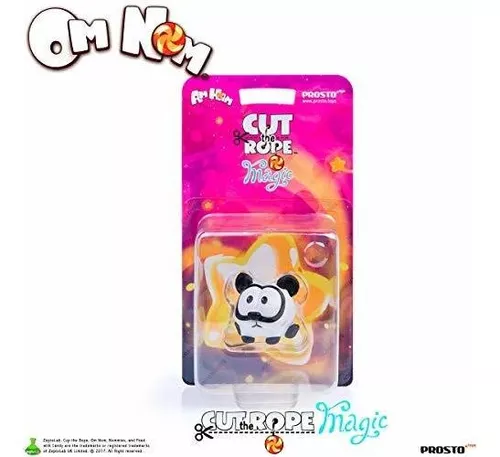 Prosto Toys Om Nom, 391804 Panda, Cut The Rope Magic Figurines