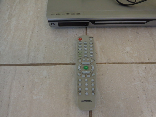 Reproductor De Dvd Admiral Dva-807 C-remoto Funcionando !!!