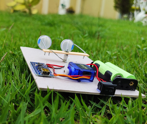 Olhos Do Robô Animatronic Diy - Kit Arduino De Robótica