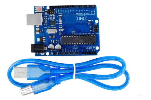 Tarjeta De Arduino Uno R3 Compatible + Cable Usb