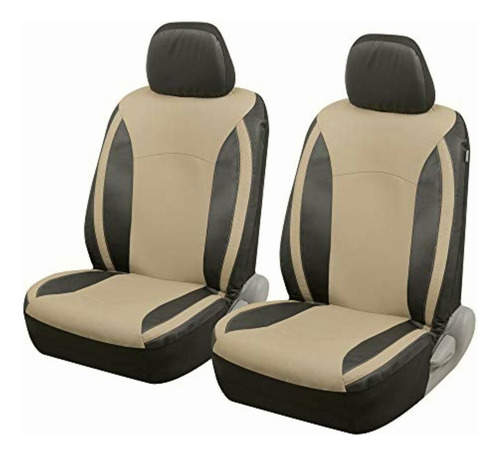 Motor Trend M424 Beige Synth Leather Snake Eyes Performance