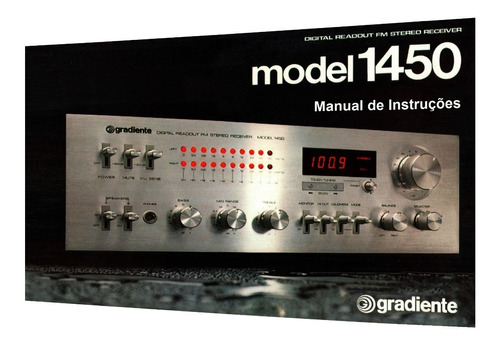 Manual Do Receiver Gradiente Model 1450 (edição Colorida)