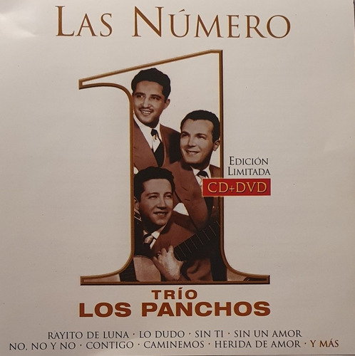 Cd Trio Los Panchos + Cd Y Dvd + Rayito De Luna + Lo Dudo