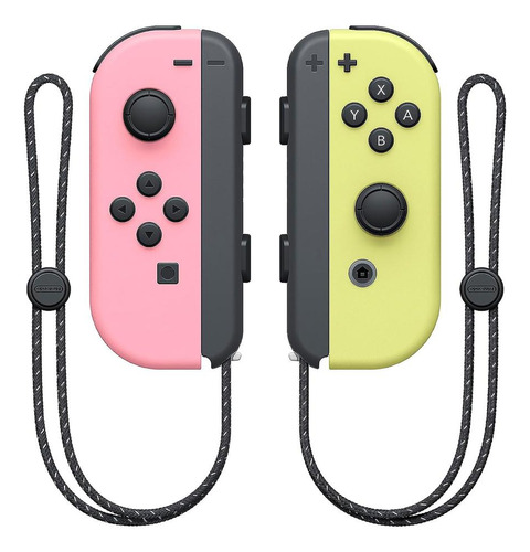 Nintendo Switch Joy-con Pastel Rosado Amarillo+controladores