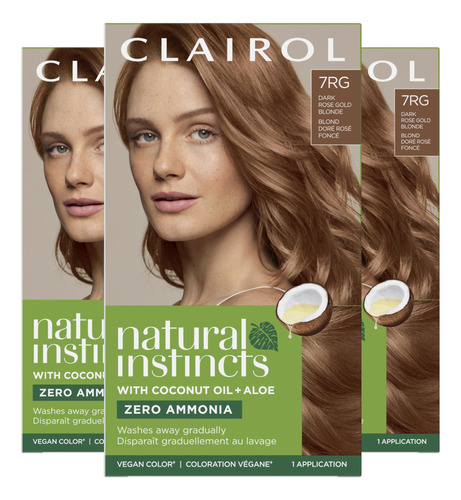 Clairol Natural Instincts, Paquete De De 3