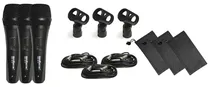 Comprar Set 3 Mics Dinámicos Soundbarrier 8153 C\u002F Pipetas Y Cables