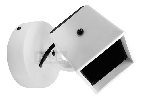 Spot Cuadrado Polipropileno Blanco Portalampara Dicroica Led