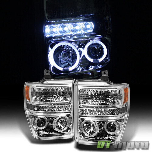 Par Faros Led Drl Ford F-250 Super Duty Fx4 2009 6.4l