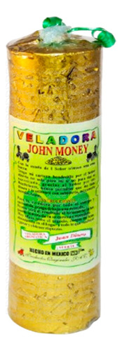 Velón Juan Dinero - Desbloquea Abundancia, Éxito, Cirio