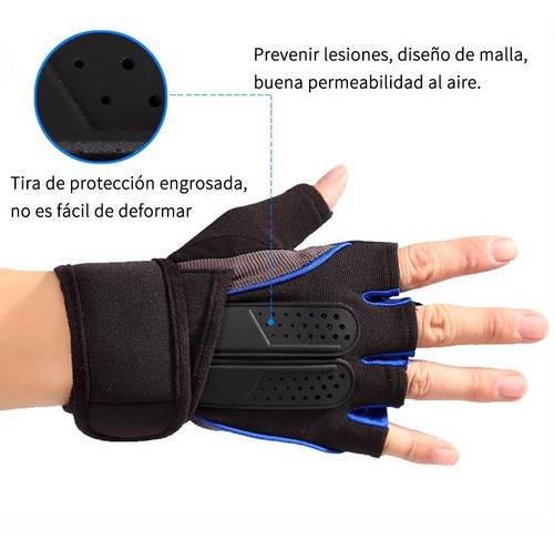 Imagen 3 de 7 de Guantes Tácticos Para Gimnasio, Pesas Unisex Rosa, L