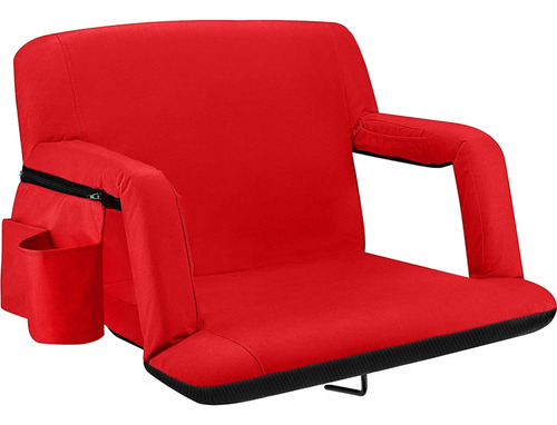 Asiento De Estadio Plegable - Silla De Camping Extra An...