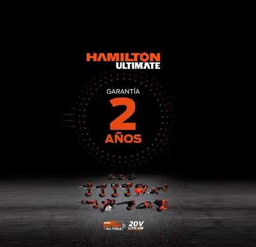 Soplador Aspirador Hamilton Ult119 + Cargador Y Bateria 20v
