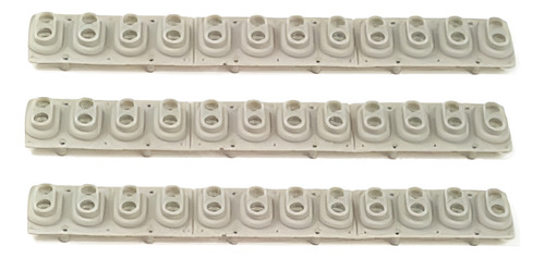 Set De 3 Gomas De Contacto Roland D-50 Membrana De Goma