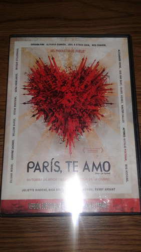 París Te Amo Dvd