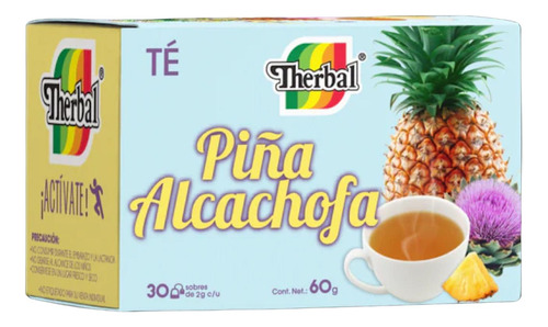 Té De Piña Alcachofa 30 Sobres Therbal